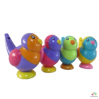 Silbato De juguete pequeño pájaro pequeño juguete De baño De cuatro colores luz luz interesante Para Adultos y niños (4)