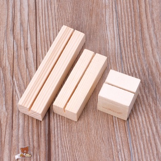 desdemona - clips de notas de madera natural para fotos, soporte de tarjetas de escritorio (8)