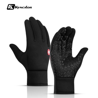 invierno deportes al aire libre running guante caliente pantalla táctil gimnasio fitness guantes de dedo completo para hombres mujeres de punto guantes mágicos
