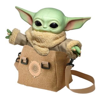 Baby Yoda Grogu Figura con mochila 28 cm Star Wars