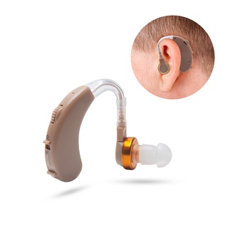 PULSOK Audífonos Amplificador De Sonido Audífono Para Sordera Detrás Del Oído Ajustable Audifonos Altavoz Amplificado