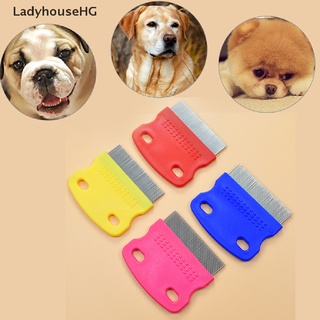 LadyhouseHG Cepillo De Limpieza De Dientes De Acero Inoxidable Para Mascotas/Perros/Gatos/Peine De Aseo