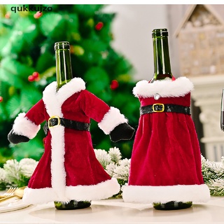 qukkujzo santa claus botella de vino cubierta feliz navidad decoración regalo de navidad feliz año nuevo 2022 mx