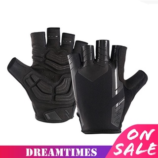 guantes antideslizantes de medio dedo al aire libre unisex para bicicleta ciclismo fitness guantes