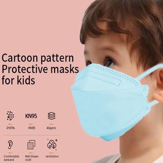 [Ada Stok] KF94 MASK Máscara coreana auténtica a prueba de polvo y transpirable de 4 capas con múltiples colores