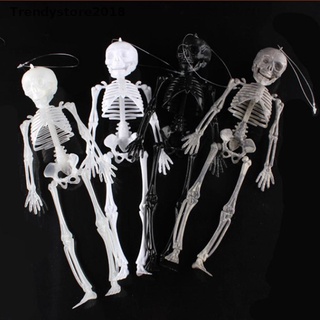 [Trendy] 1x luminoso resplandor en la oscuridad humano esqueleto colgante Halloween fiesta calavera decoración