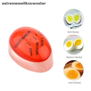 [knownstar] 1pc colour changing egg timer time kitchen cooking boiled eggs thermometer New Stock