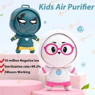 [en Stock]collar purificador de aire para niños portátil portátil USB ionizador Personal limpiador de aire más fresco [tata]