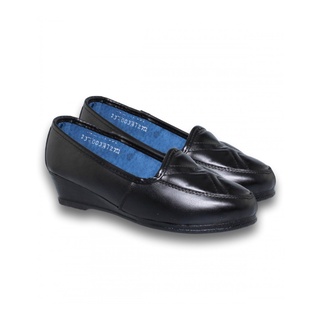 Zapatos Comodos Para Dama Estilo 0003Pa5 Piel Color Negro