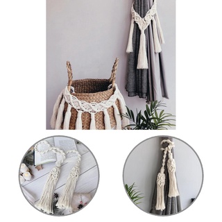 <cod> cuerda de cortina ligera de algodón natural para el hogar