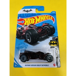 Hotwheels HOT WHEELS BATMAN ARKHAM KNIGHT BATMOBILE lote rojo 2021 DIECAST miniatura coche pista