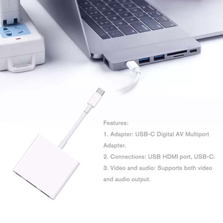 USB-C Digital AV Multiport Adapter USB-C Digital Accessories For Apple