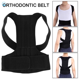 cinturón corrector de postura ajustable para espalda/cinturón corrector de hombro para mujeres hombres
