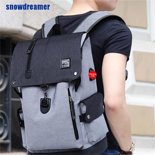 [Sndr] mochila masculina de nailon impermeable para portátil, mochila para niños, mochila escolar