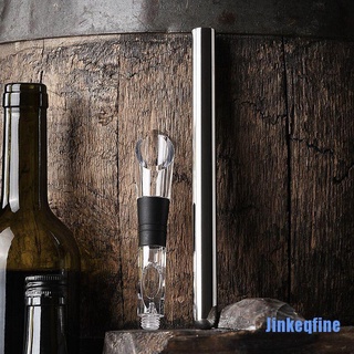 [Jinkeqfine] enfriador de vino de hielo de acero inoxidable enfriador de cerveza aireador de vino vertidor botella palo
