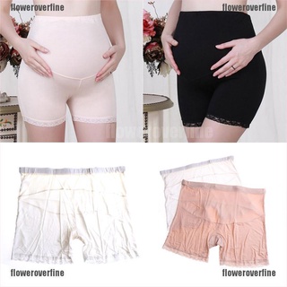 flmx mujeres embarazadas ajustable seguridad pantalones cortos de maternidad seguro pantalones leggings 210907