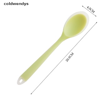 [frío] cuchara de silicona colorida cuchara de arroz cucharas de alta temperatura vajilla utensilios de cocina