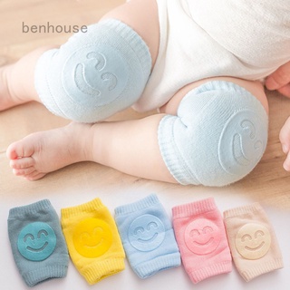 niños antideslizantes gatear codo bebés niños pequeños accesorios de bebé sonrisa rodilleras protector de seguridad rodillera calentador de piernas