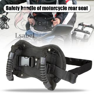el sistema de cinturón de seguridad para pasajeros de la motocicleta sistema de correa ajustable segura mango de agarre