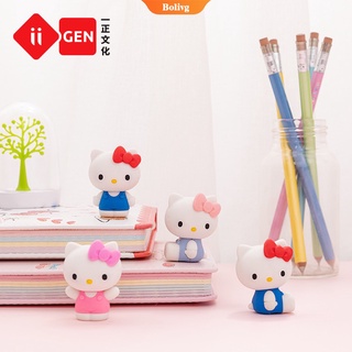 Cartoon Kitty Assembly Rubber Erasers Kawaii Pencil Erasers For Kids Writing Drawing Eraser Office Stationery Supplies | Bolive |
