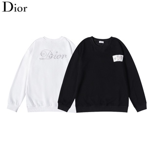 Christian Dior Hoodies Sweatshirts ready stock High-quality limited poker series printing and embroidery Hot sale Sweatshirts For Women/Men