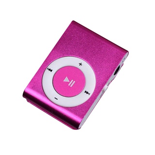 Portátil Elegante 5 Colores Mini USB MP3 Música Reproductor Multimedia Sin Pantalla Soporte Micro SD TF Tarjeta Diseñada De Moda Húmedo (6)
