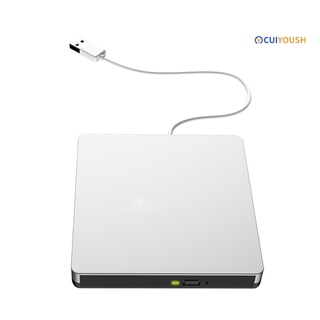 Cuiyoush USB 3.0 unidad externa DVD-ROM CD-RW DVD-RW grabador lector de reproductor para Laptop PC (6)