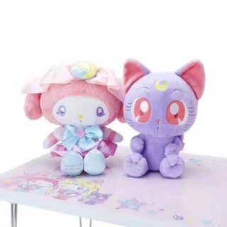 Nuevo 10 Cm Kawayi sailor moon plushie luna gato lindo japón Anime suave peluche Animal muñeca juguetes niños niñas regalo