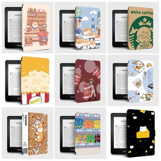 [FoxBridge] Girly Lindo Kindle Caso 2021 Paperwhit 5 (11) Smart Cover Paperwhite 4/3/2/1 Amazon E-readers 2019 10th/2016 8th/2014 7a Generación Shell Protectora