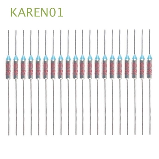 karen01 tf-240 fusible térmico 250v 240 grados centígrados fusible de temperatura 10a pn35 arrocera refrigerador 20pcs horno microondas circuito fusible/multicolor (1)