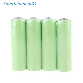 ENT 4Pcs No Power AA Dummy Fake Battery Setup Shell Placeholder Cylinder Conductor for Lithium iron phosphate battery