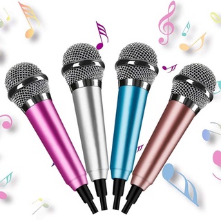 [shanhe] micrófono K-Song para celular con auriculares, barra de canto, Mini micrófono