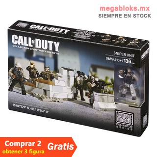 Mega Bloks Construx Call of Duty 06854 Sniper Unit【Nueva sellada】bloques de construcción Juguetes modelo
