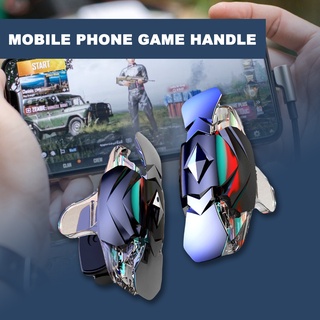 🅠1 Pair JS332 Gaming Trigger Sensitive Transparent Bidirectional External Phone Gaming Button iPhone