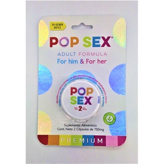 Pop Sex Para El Y Ella 2 Capsulas Blinlab