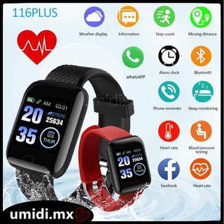 2021 116 PLUS Smart Watch Men Women Blood Pressure Fitness Tracker Bracelet Sport Smartwatch Waterproof Android IOS Smart Clock