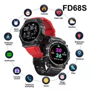 Bluetooth Smart Watch Sueño Ritmo cardíaco Monitorización de la presión arterial Deportes SmartWatch FD68S