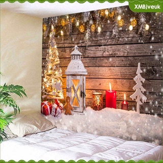 [VEUK] Home Decorative Christmas Tree Patterned Tapestry Wall Art Hanging Decor Beach Picnic Throw Rug Blanket Camping Tent