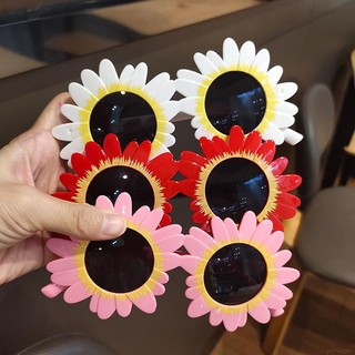 little daisy niños gafas de sol flor girasol nuevo lindo niño niña moda gafas de sol