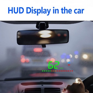 Ver A2 GPS Auto Hud velocímetro Head Up Display sobrevelocidad advertencia GPS Digital coche velocímetro parabrisas proyector Auto Head Up Display (4)