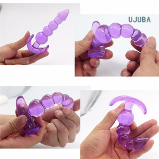 ujuba Women Men Silicone Orgasm Anal Beads Balls Butt Plug Ring Play Adult Sex Toy (9)