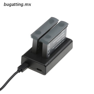 bugatting.mx cargador de batería dual compatible con cámara insta360-one x2