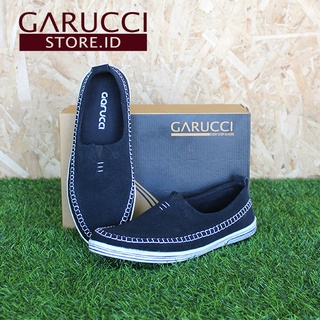 Garucci Slip On hombre Casual zapatos GCM 1368 - negro