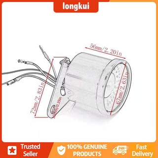 [longkui] tacómetro electrónico universal de 13000 rpm para motocicleta, retroiluminación led (6)