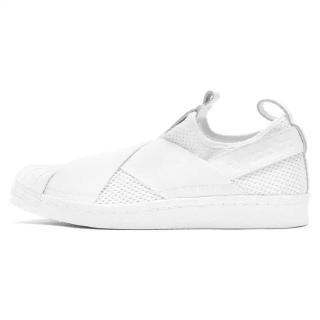 [Original] zapatos de 3 colores Adidas Superstar Slip On Slip On Pink negro blanco (6)
