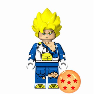 Dragon Ball Minifigures Anime Bloques De Construcción Juguetes Para Niños Goku Vegeta Chichi Kt1011 (3)
