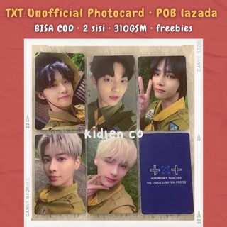 Txt tarjeta fotográfica no oficial 2 lados 310 Scout Scout POB Scout • Yeonjun Soobin Beomgyu Taehyun Silentkai