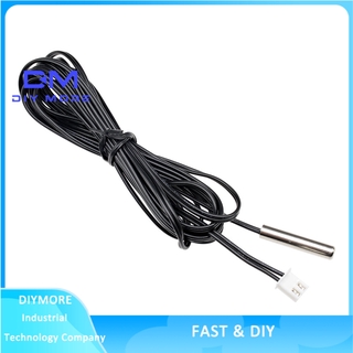 200cm 2m impermeable NTC 10K 1% 3950 termistor precisión Sensor de temperatura sonda de Cable de Cable para Arduino W1209 W1401