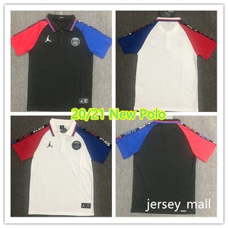 2020 21 nueva camiseta de fútbol psg jordan polo paris saint germain (1)