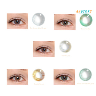 ahstory 1 Pair Colored 0 Degree Eye Cosmetic Contact Lenses Cosplay Party Makeup Tool (8)